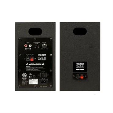 FOSTEX PM0.4c [Pair](Black)(フォステックス)(モニタースピーカー