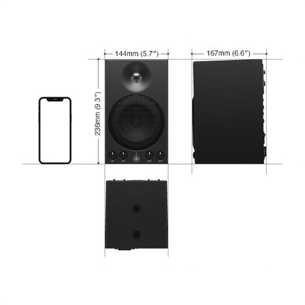 YAMAHA 【新楽器応援セール】MSP3A(ペア)(ヤマハ)(モニタースピーカー