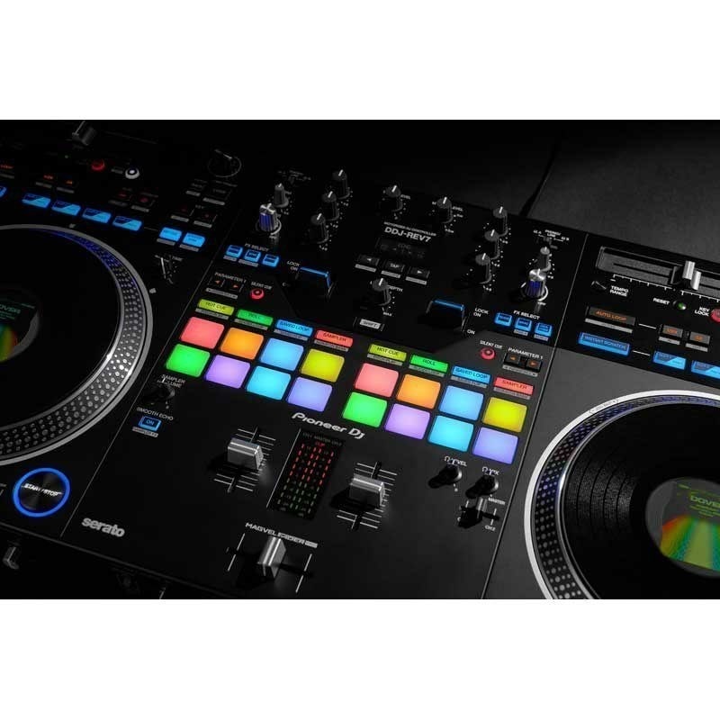 Pioneer DJ DDJ-REV7 【DJ用ヘッドホン付属 5大特典特別セット