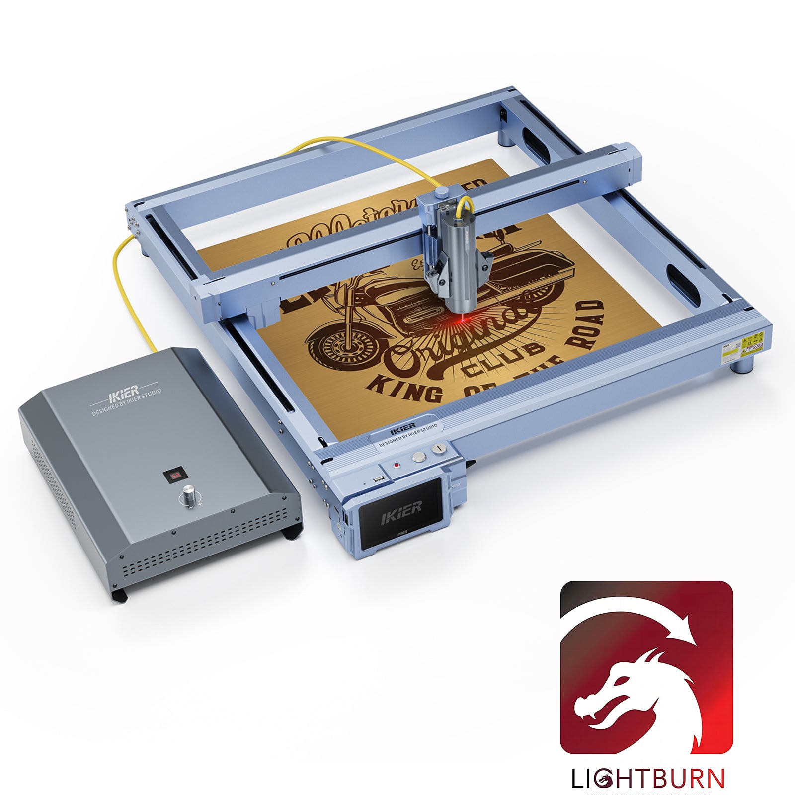 iKier K1 Pro 1064nm 20W Fiber Laser Engraver