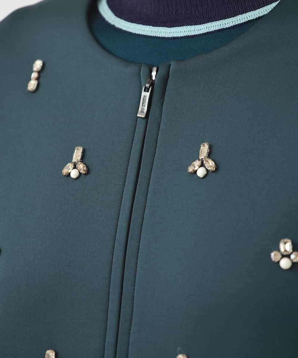 ビジューエンブロイダリーカーディガン /洗える(カーディガン