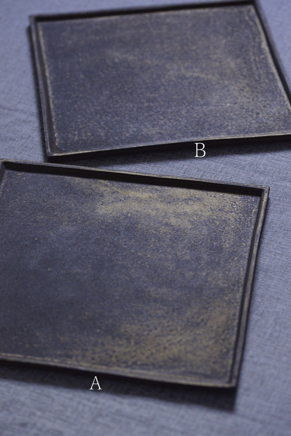 水野幸一｜銅彩釉 正角四方縁 大皿｜作家の器と暮らす。IVORY