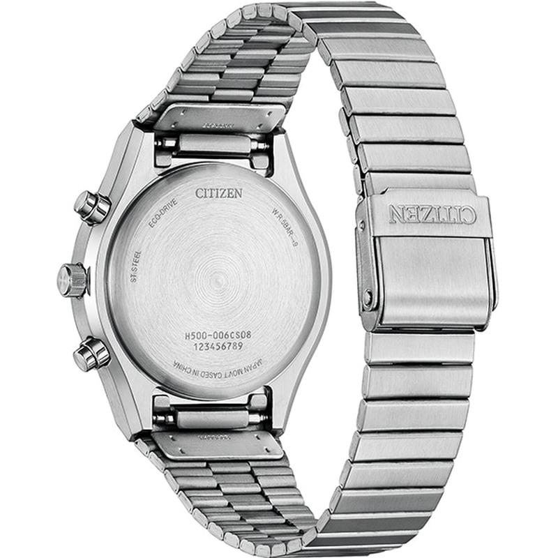 Citizen Men's Record Label Eco-Drive 1984 Chronograph Watch AT2541