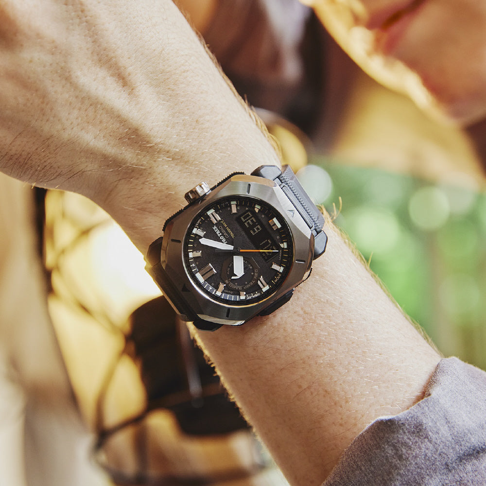 Casio Men's PROTREK Climber Line PRW-6900 Series Rubber Band PRW