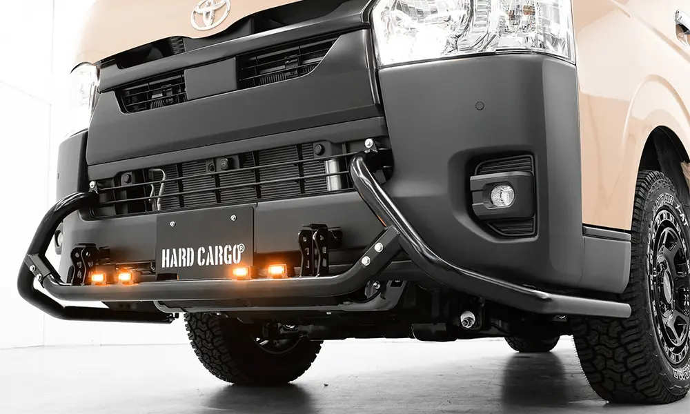 バンパーガード（ハイエース専用）｜製品一覧｜HARD CARGO JAPAN