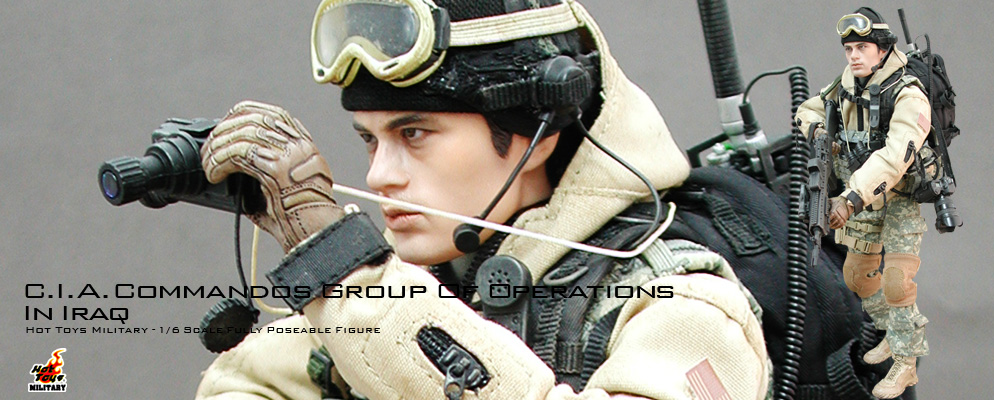 ホットトイズ・ミリタリー】1／6スケールフィギュア C.I.A.
