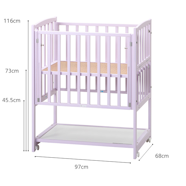 C-3L ツーオープン コンパクト ラベンダー::ホクソンベビー