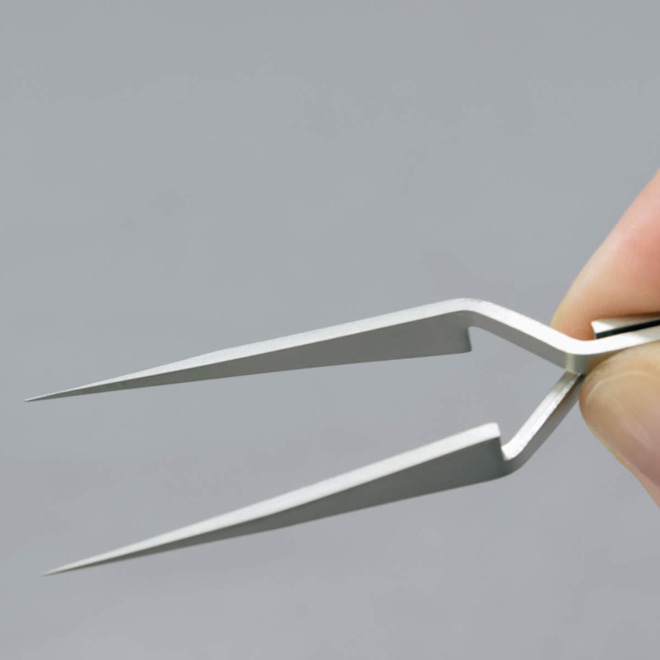 P-651 逆作用ピンセット【HOZAN】 ホーザン株式会社