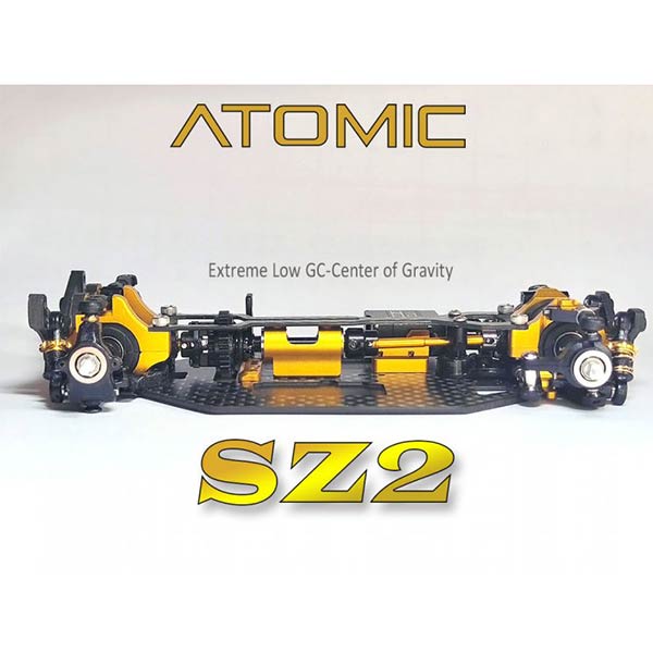 ATOMIC SZ2 シャフトドライブAWD 1/28 ミニRCカー ミニッツ Atomic Sz2