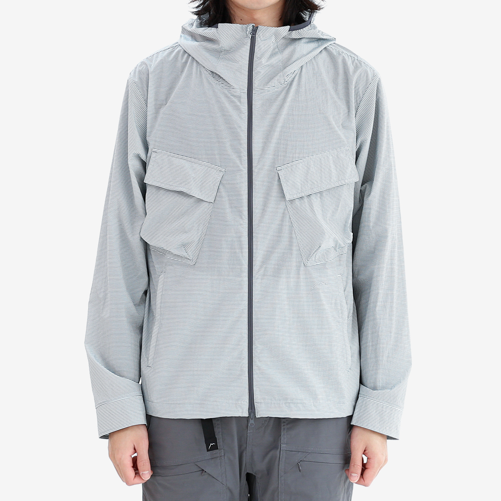 CAYL ケイル Flap Pocket CHK Jacket Light Grey - Nicetime Mountain