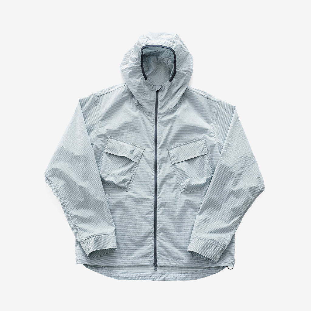 CAYL ケイル Flap Pocket CHK Jacket Light Grey - Nicetime Mountain