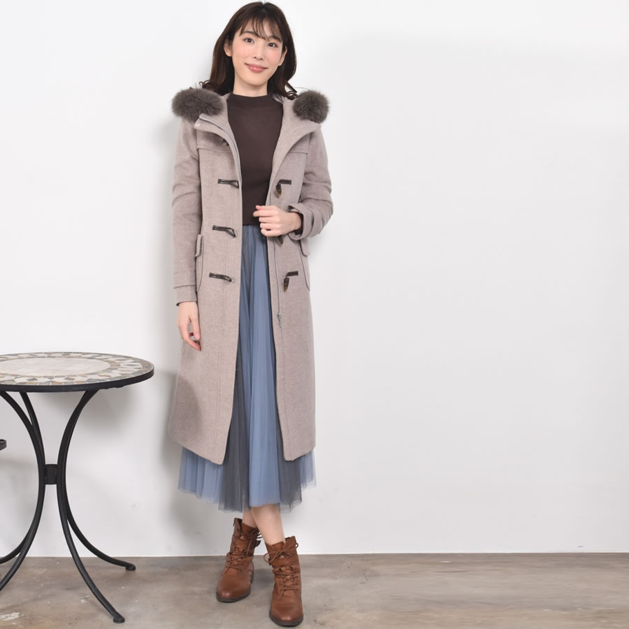 30%OFF 会員価格適用外】【Merfirge】カシミヤ & ウール ダッフル