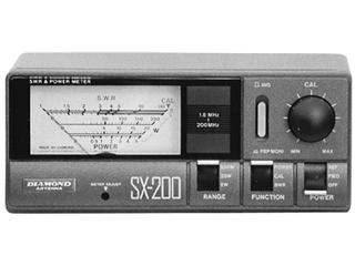 DIAMOND, SX-200, Meters Watt-SWR HF-VHF, SX200