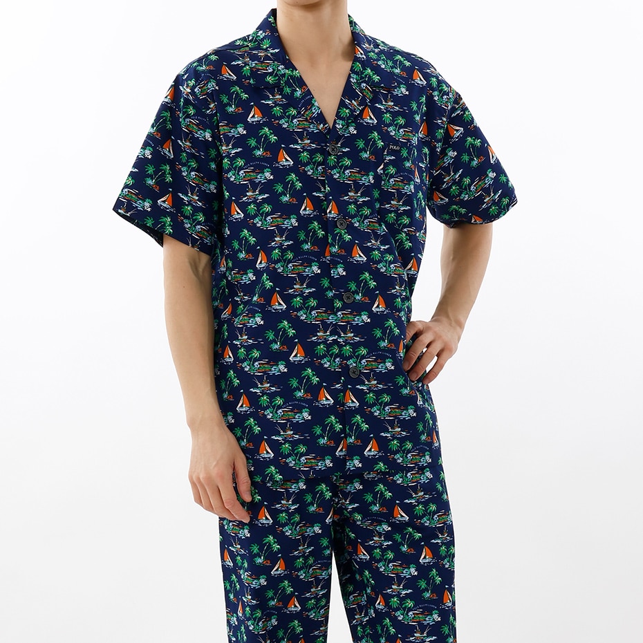 パジャマ ネイビー | ポロ ラルフ ローレン メンズアンダーウェア