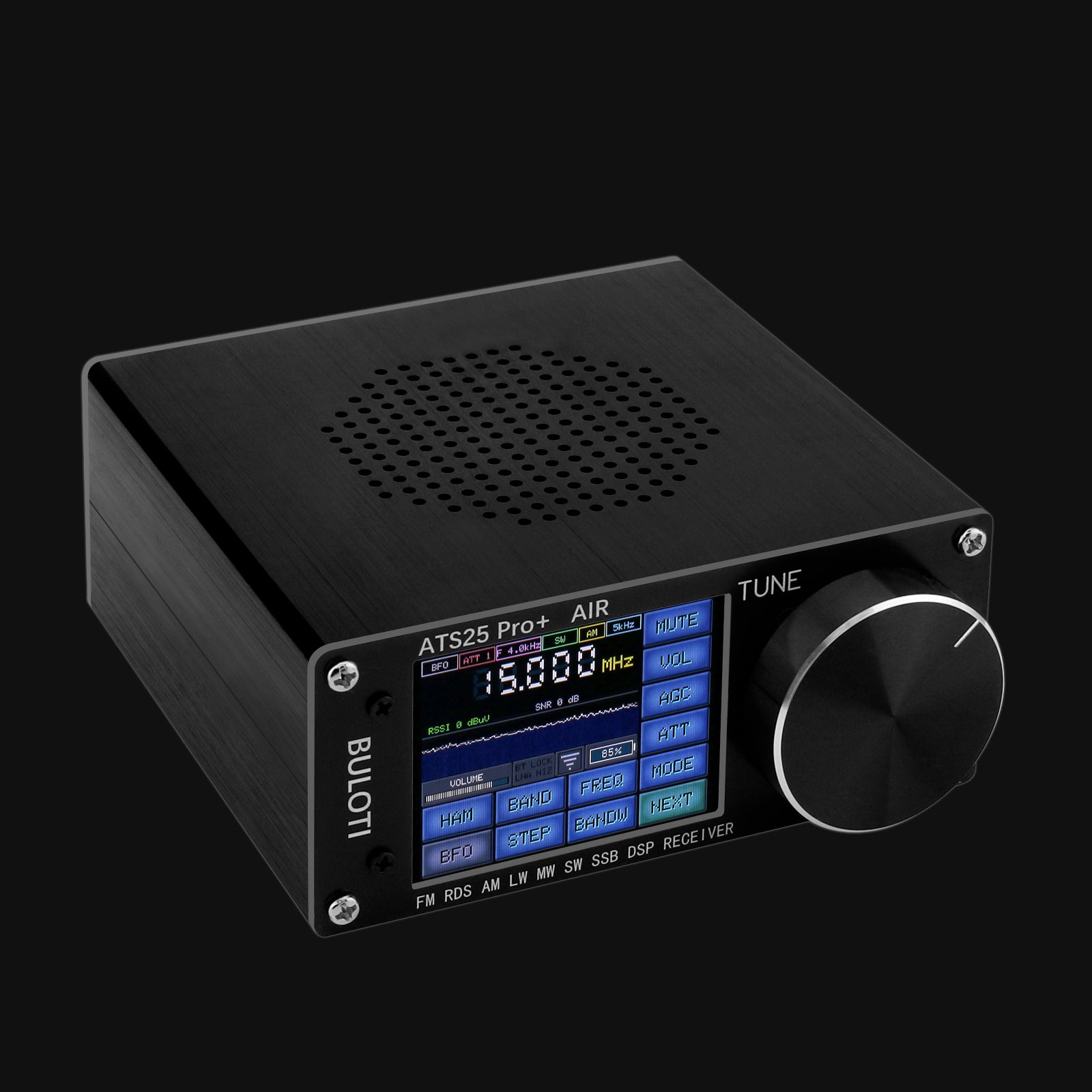 HAMGEEK ATS25 Pro+ FM SW SSB MW LW AIR SDR Receiver Aviation Band Rece