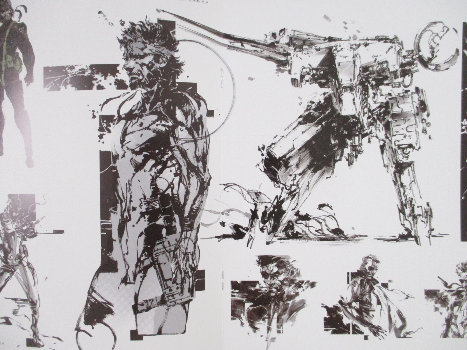 YOJI SHINKAWA Art of Yoji Shinkawa 1 Metal Gear Solid Fan Book