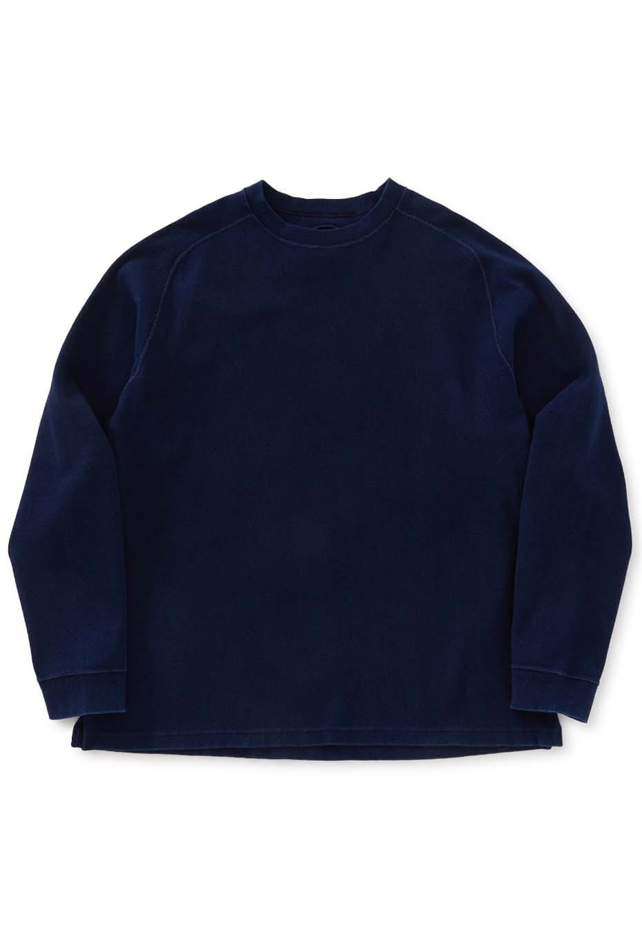 ムライトテレコ テゾメ ニードルステッチ ロングスリーブTシャツ ユニ