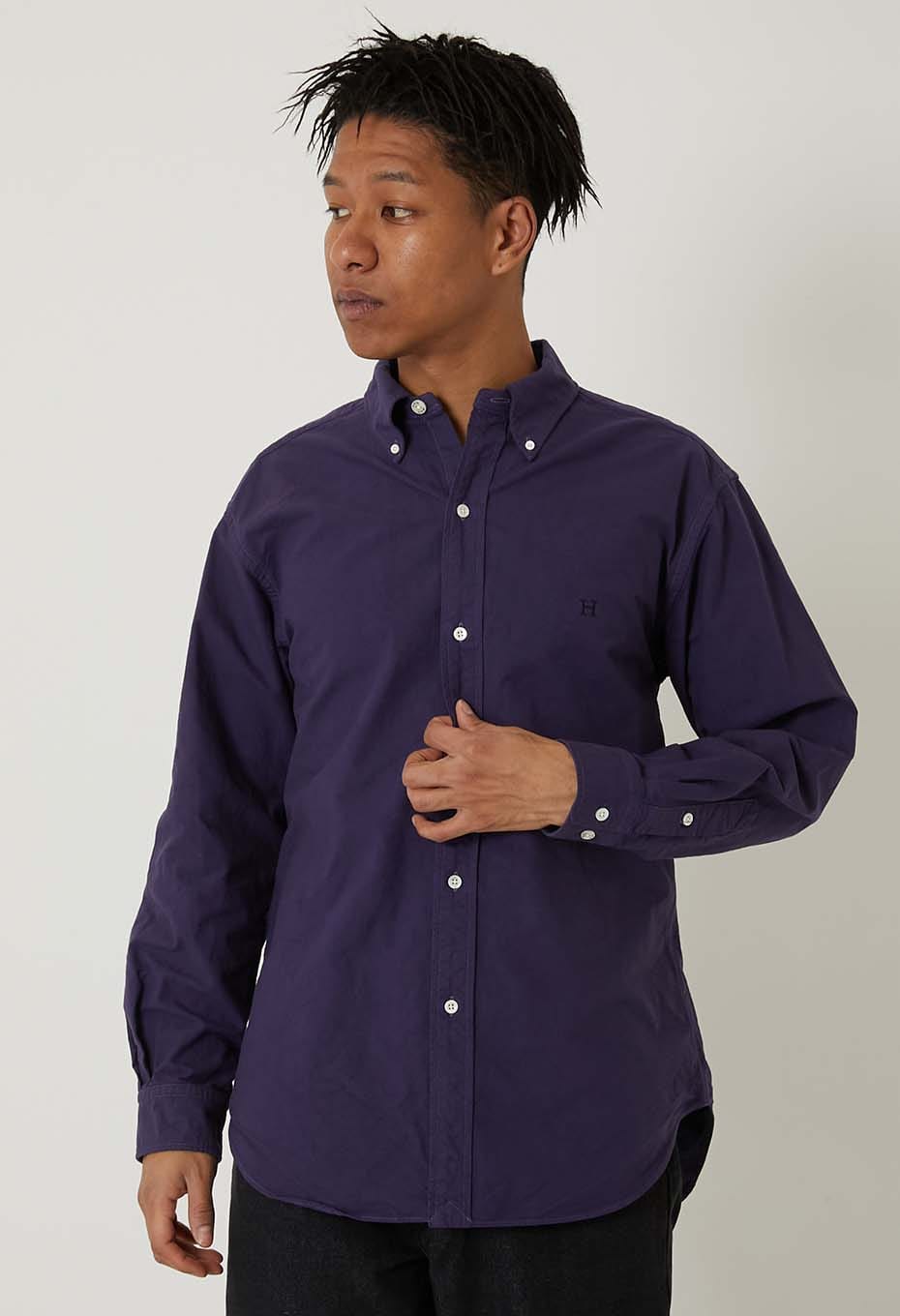 ヘビーオックスフォード ボタンダウン ロングスリーブ シャツ