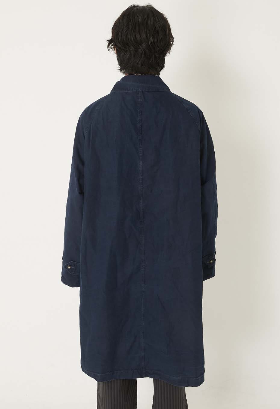 インディゴ ウェザークロス バルマカーンコート | BLUE BLUE