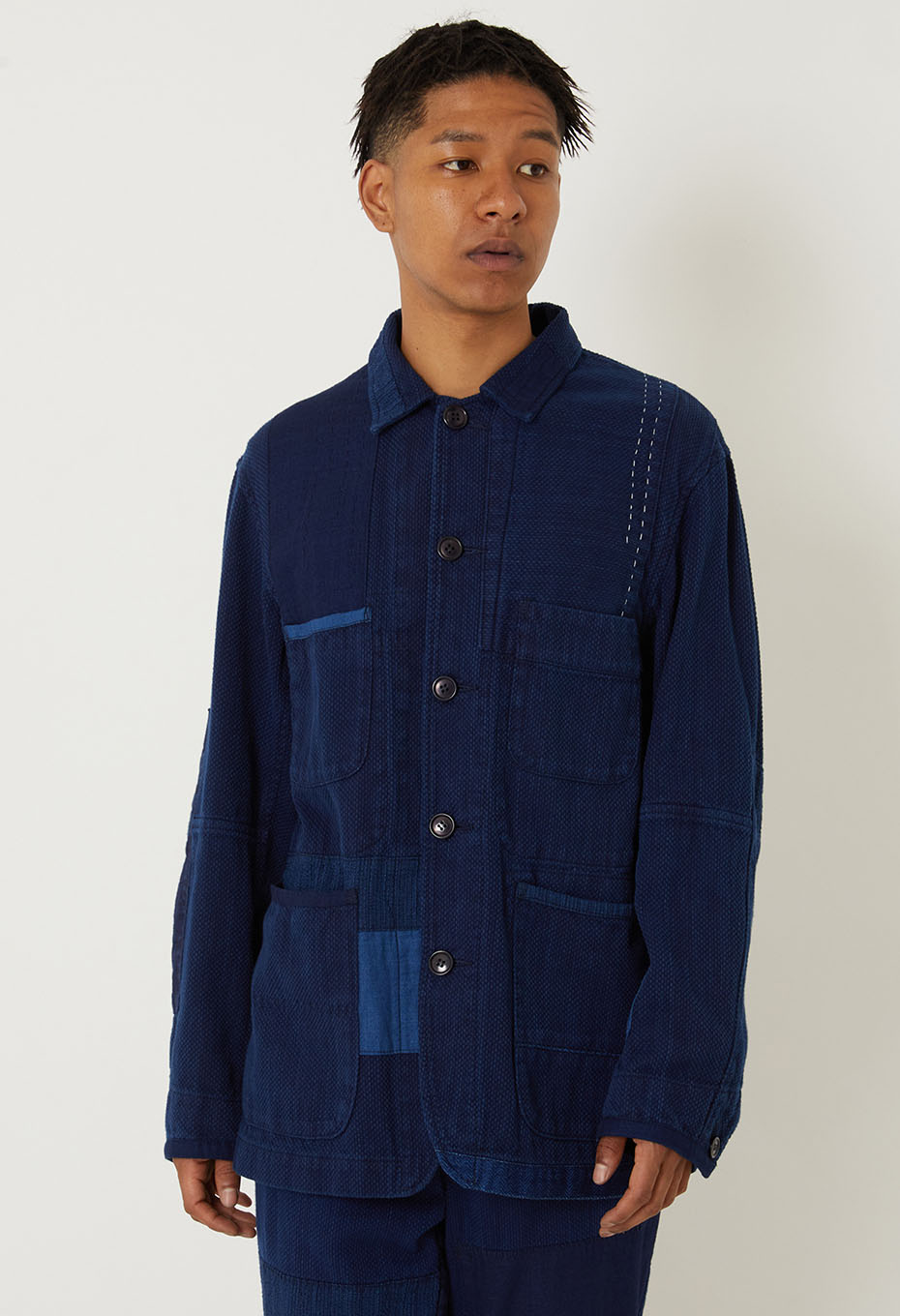 マ*イ様 RRL ネイビー ラウンドカラーカバーオール マ*イ様 RRL