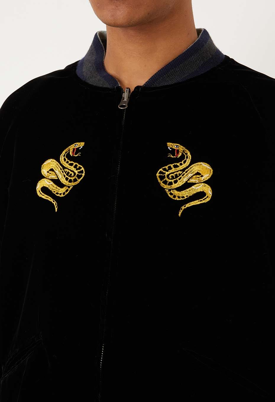 トラニフジ リバーシブルスカジャン | BLUE BLUE JAPAN | ハリウッド