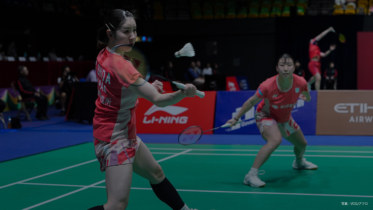 限定】バドミントン S/Jリーグ 2025 熊本大会 男子 トナミ運輸 vs. NTT