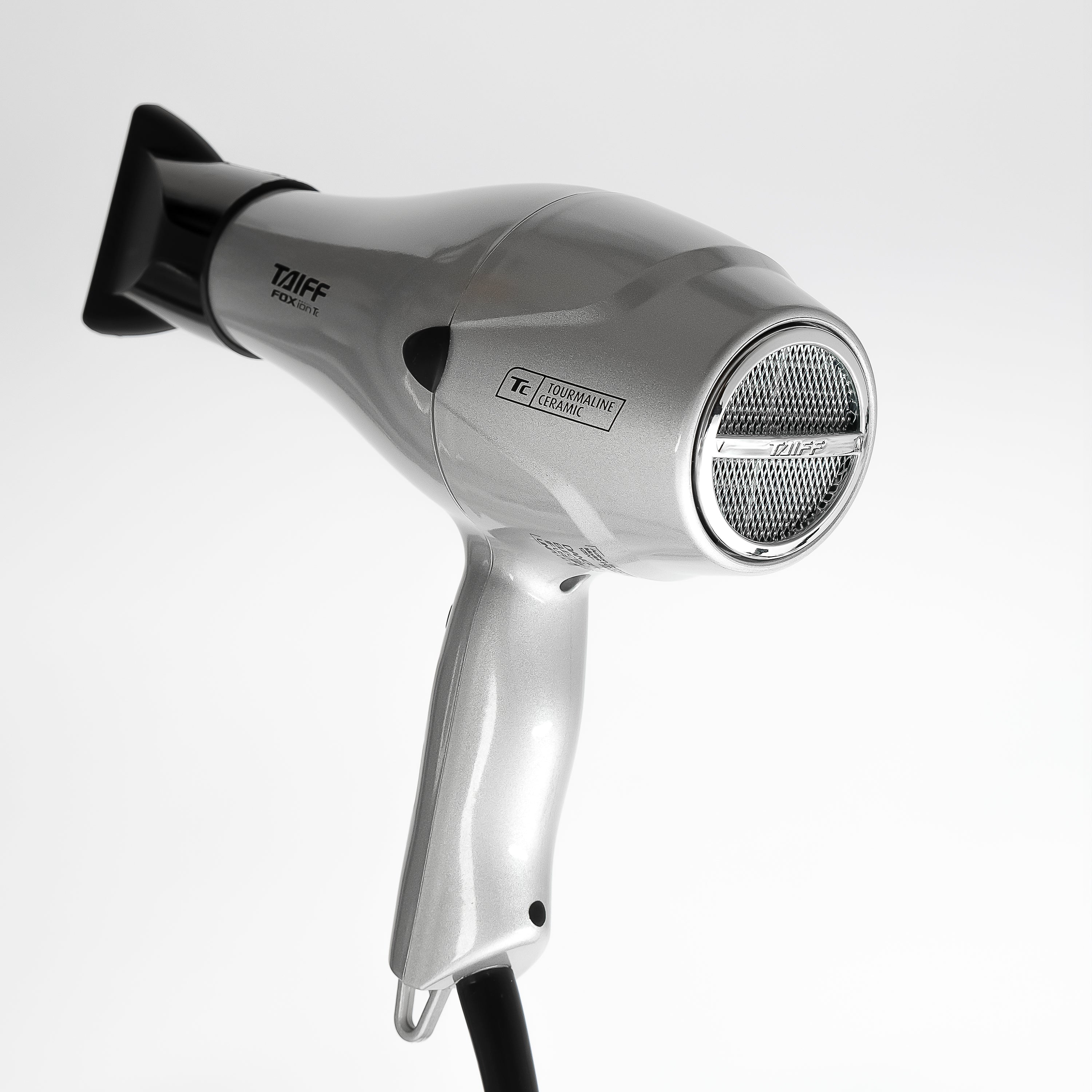 Taiff Grey Fox Ion Tourmaline Ceramic Hair Dryer – Jv Beauty