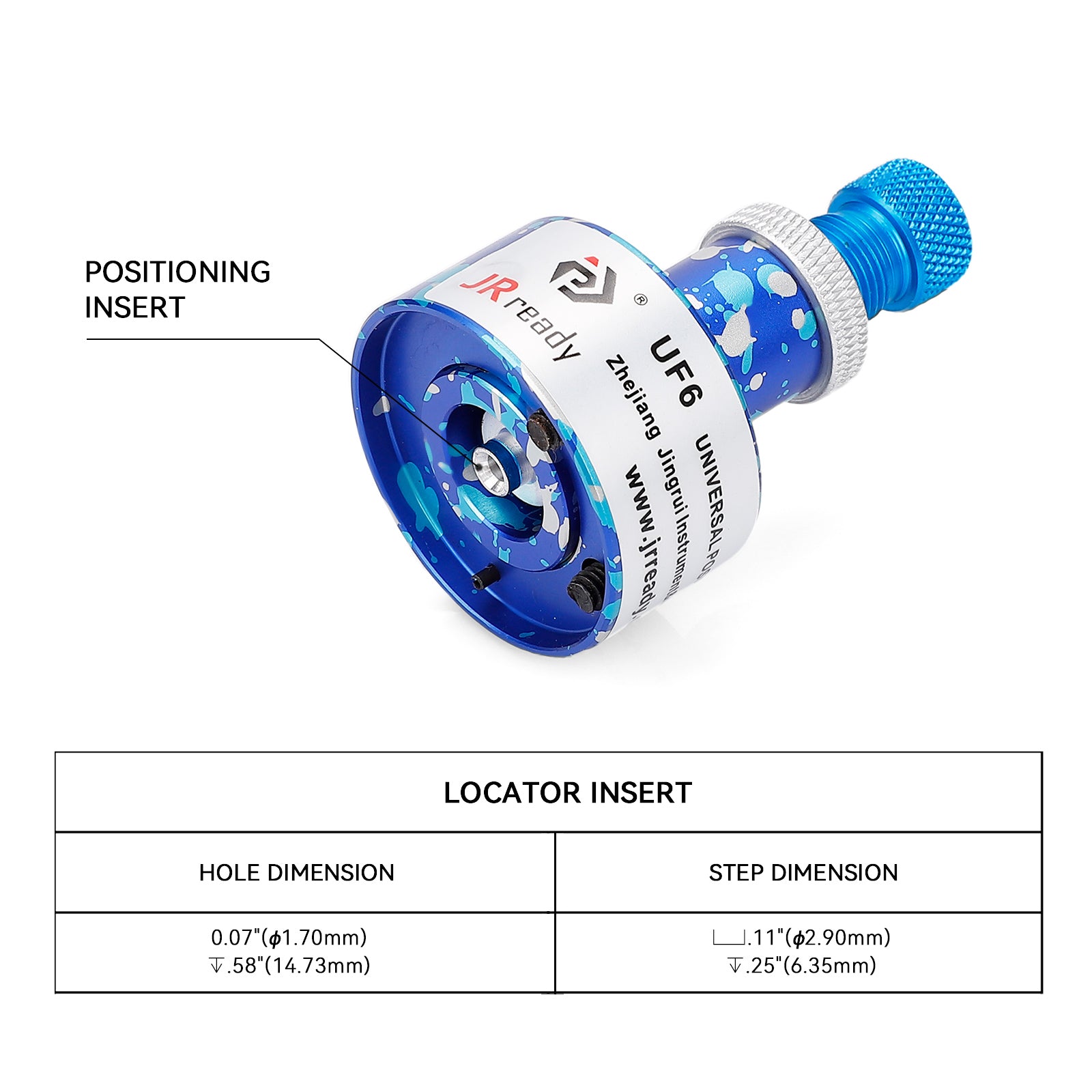 JRready UF6-UF2-5 (M22520/1-05) Universal Positioner for M22520 1