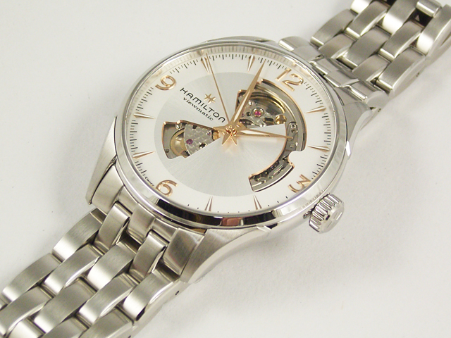 ハミルトン・ジャズマスター・オープンハート42mm H32705151 正規品 腕時計