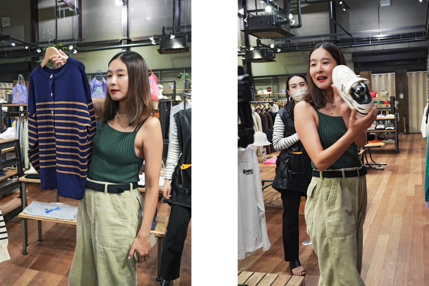 百々 千晴 SPECIAL INTERVIEW 『THE SHISHIKUI』POP UP in JEANS