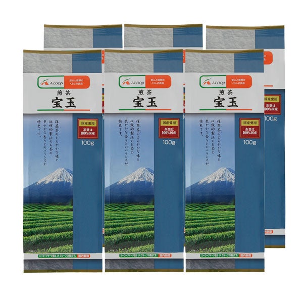 ☆クーポン使用で表示価格より20％OFF！☆ エーコープ 煎茶 宝玉 100g