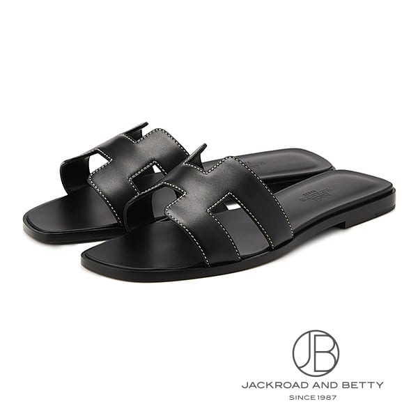 サンダル オラン ノワール ブラック 黒 36.5[H021056Z] Sandals Oran