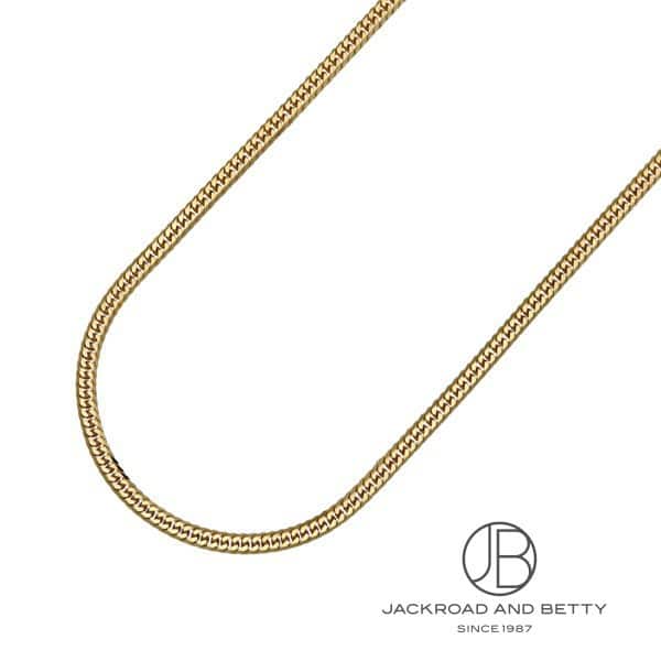 K18 6面 ダブル 11g 55cm ネックレス 造幣局刻印有り[] Chain Necklace