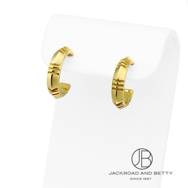 アトラス Xフープ ピアス YG S[67786203] Atlas X Hoop Earrings Small