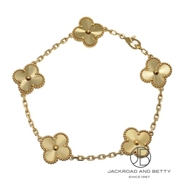 ヴィンテージ アルハンブラ ブレスレット 5モチーフ[VCARP3JK00