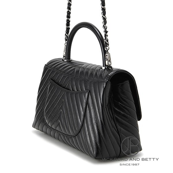 マトラッセ ココハンドル 29 ラージ トップハンドル フラップ バッグ V