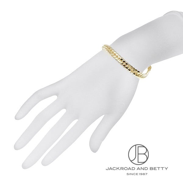 K18 6面 ダブル 30g 20cm ブレスレット 造幣局刻印有り[] bracelet