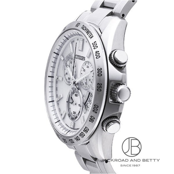 エコドライブ ワールドタイム クロノグラフ 電波ソーラー[BY0130-51A