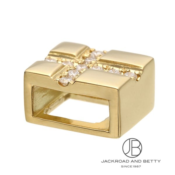 K18 ダイヤモンド ビーズ ペンダントトップ[] K18 Diamonds Beads