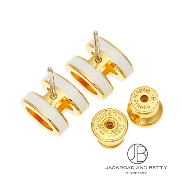 ポップH ミニ ピアス ブラン ホワイト 白[H608002F 49] Pop H Mini