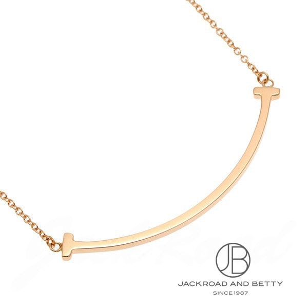 Tスマイルペンダント ネックレス（スモール）RG[60011678] T Smile