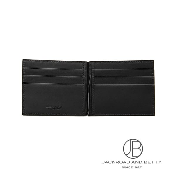 イントレチャート マネークリップ ウォレット ブラック 黒[123180