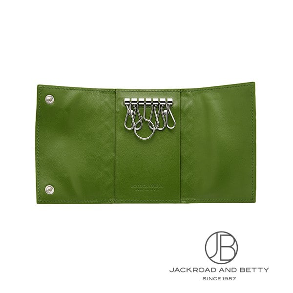 イントレチャート キーケース アボカド グリーン 緑[630336 V3US1 3139