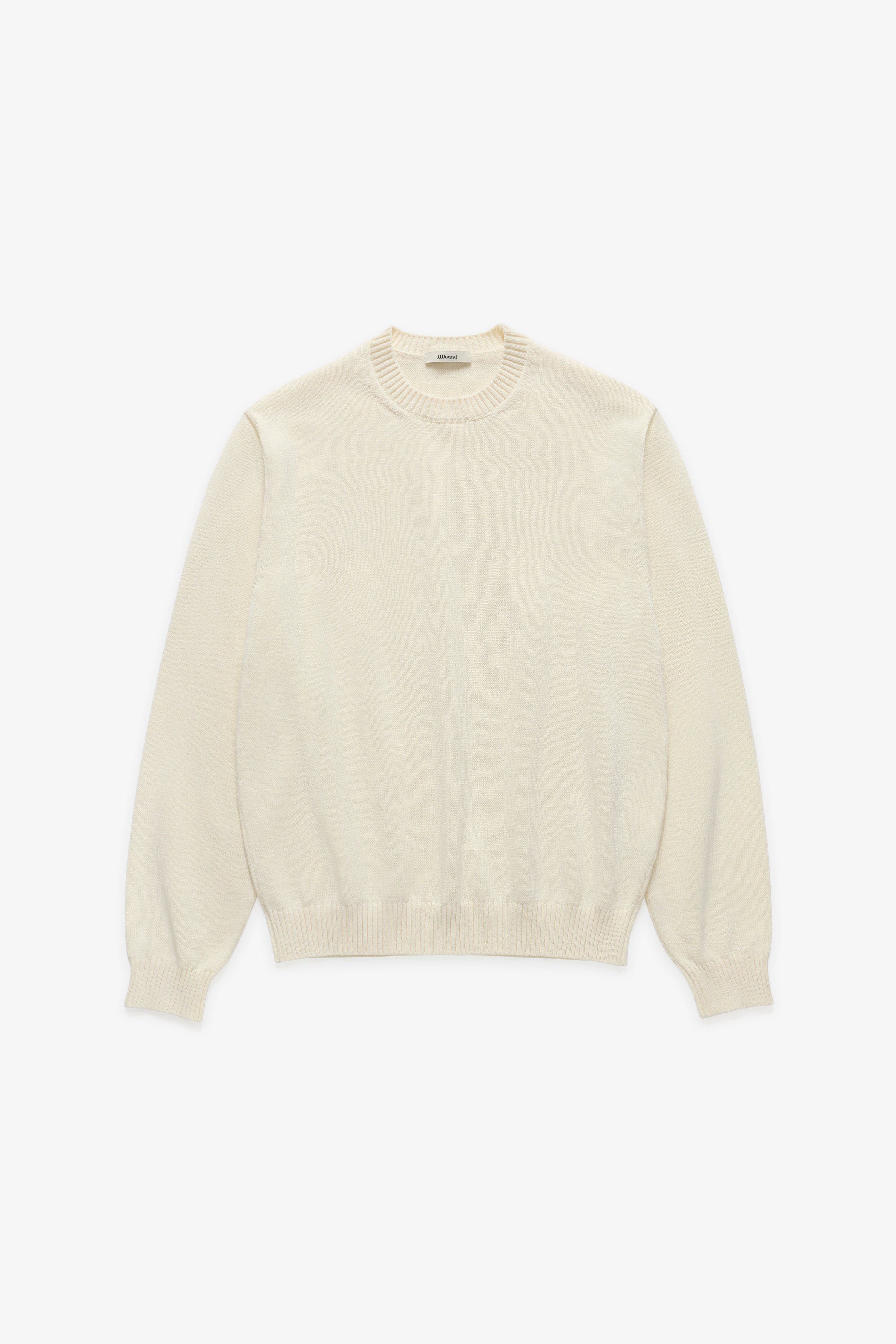 Knit Cotton Crewneck - Off White – JJJJound