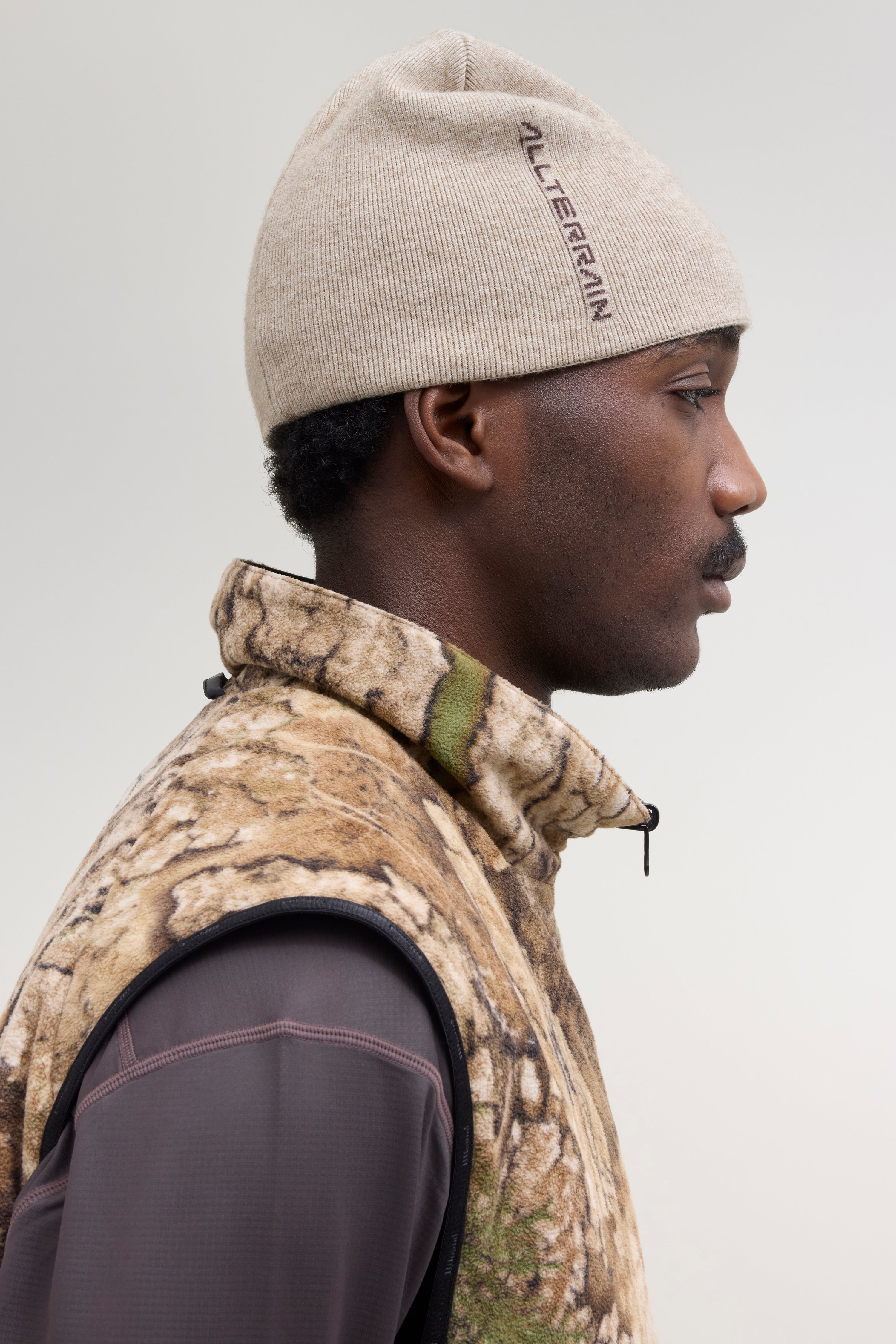 JJJJound Descente Knit Skully - Taupe/Brown