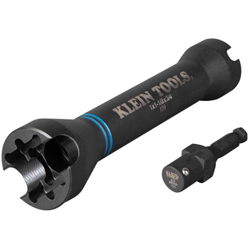 J Harlen Co. - Klein 5-In-1 Deep Impact Socket With Adapter NRHD