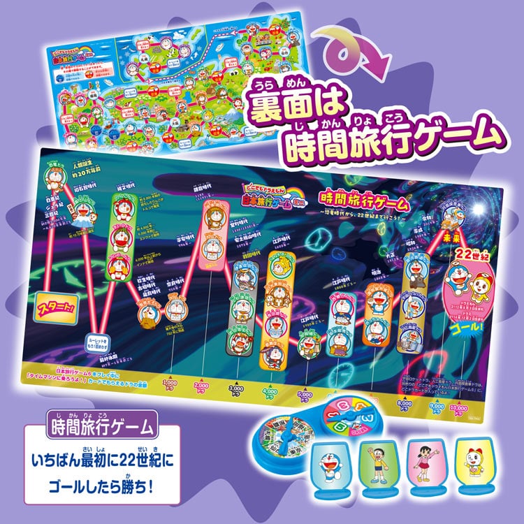 EPT-07559 ドラえもん どこでもドラえもん日本旅行ゲーム ミニ