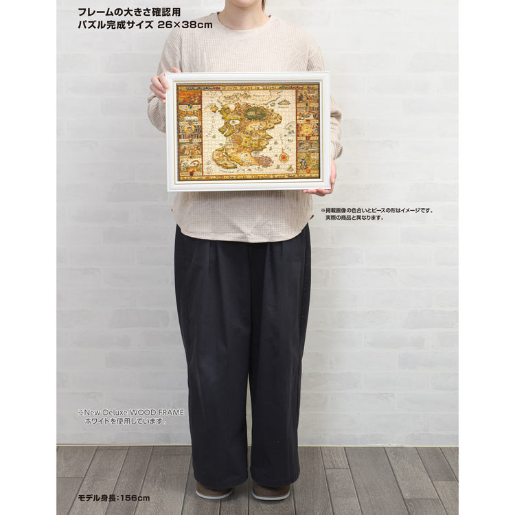 YAM-13-19 わちふぃーるど わちふぃーるどの地図 1000ピース やのまん