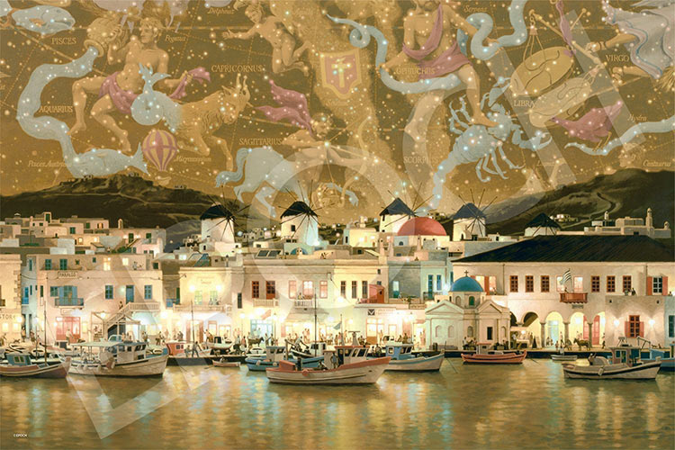 EPO-13-500s 笹倉鉄平 スター・アトラス/南星図 1000ピース エポック社