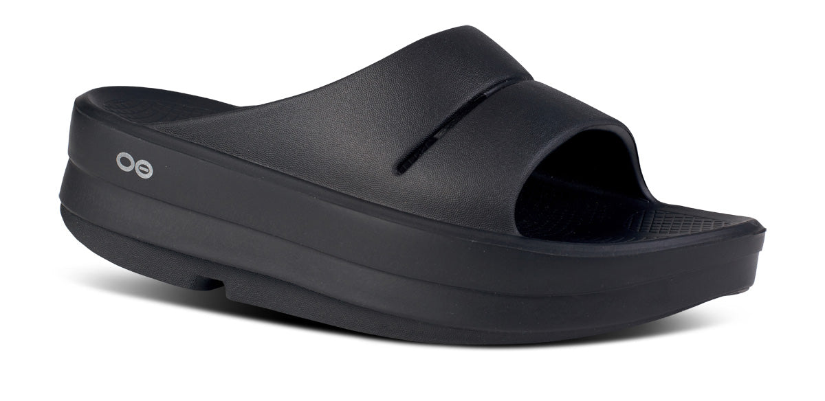 Women's OOmega OOahh Sandal - Black – OOFOS